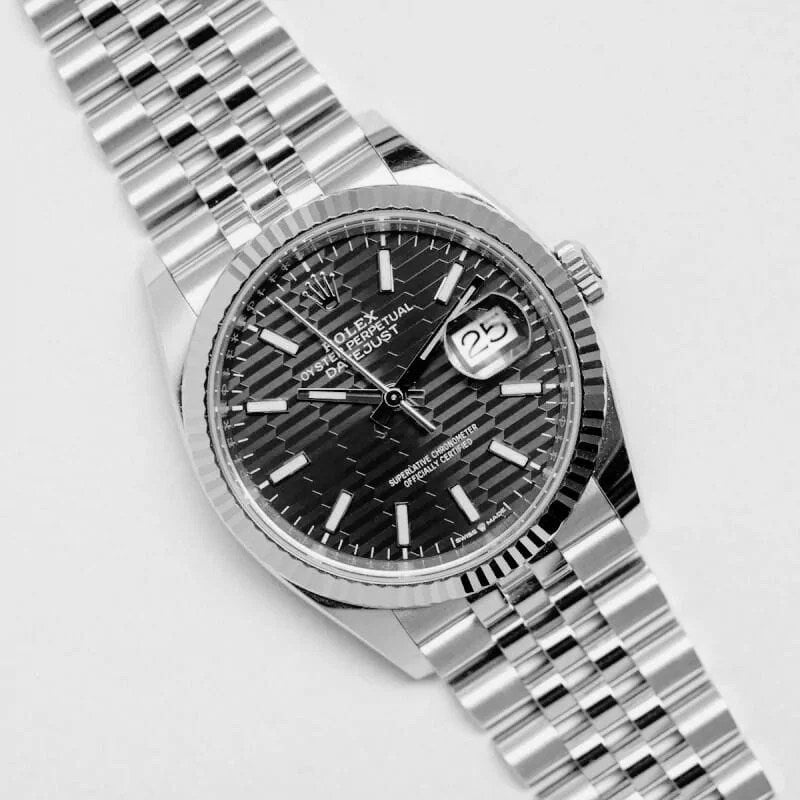 Montre Datejust Fluted Motif Noir