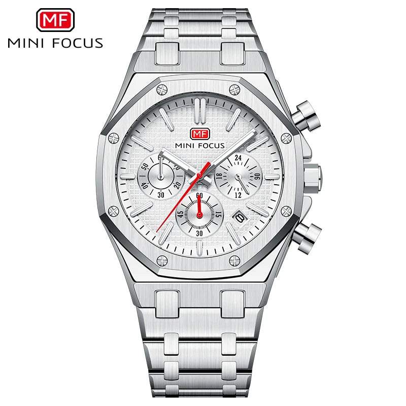 MINI FOCUS 0609G Top Brand Luxury Fashion Quartz Watch for Men