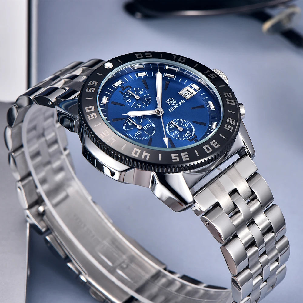BENYAR BY-5198 Watch for Men Sports Fashion Waterproof