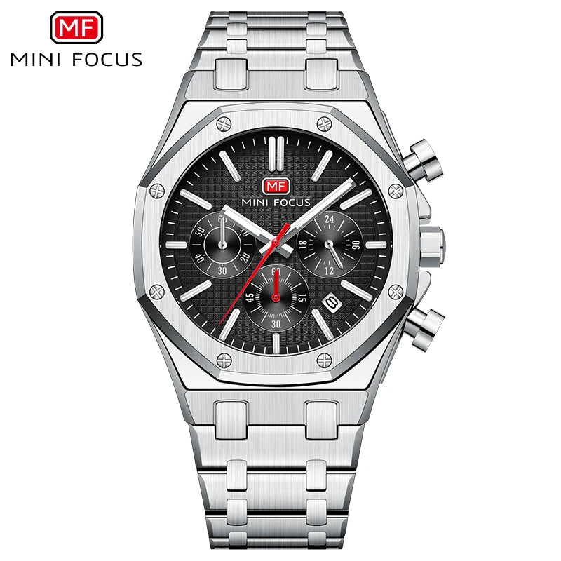 MINI FOCUS 0609G Top Brand Luxury Fashion Quartz Watch for Men