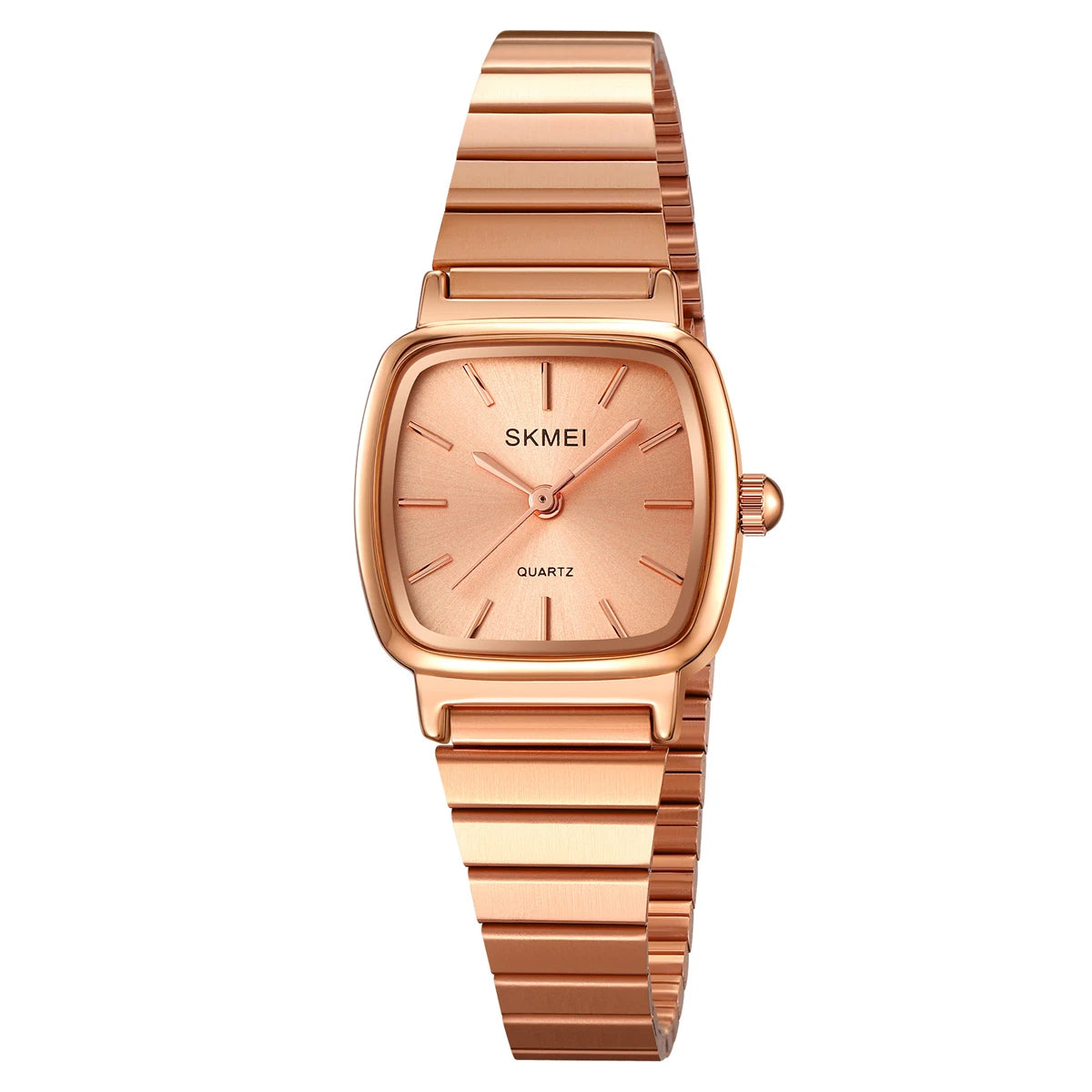 SKMEI 2292 Women's Minimalist Square Watch  rose gold
