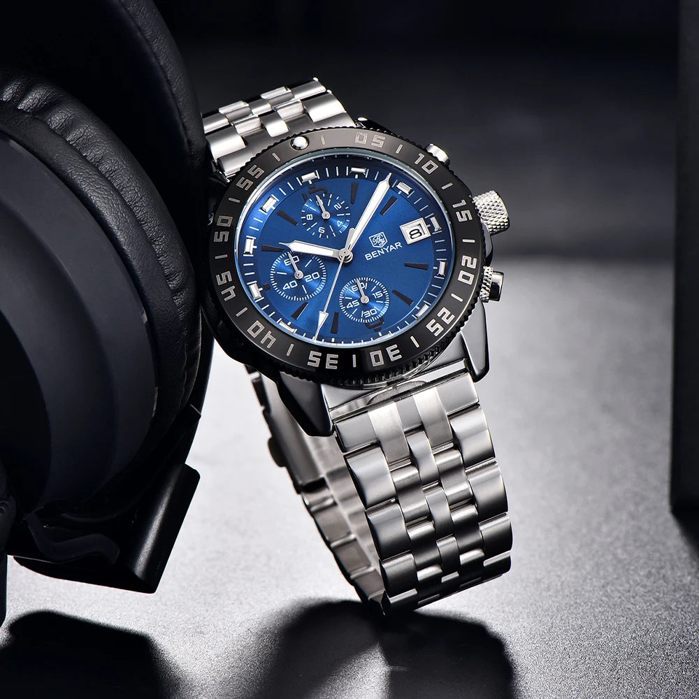 BENYAR BY-5198 Watch for Men Sports Fashion Waterproof