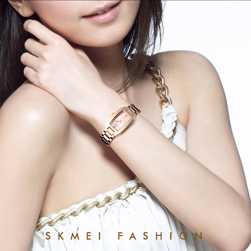 SKMEI 1400 Silver Luxury Quartz Waterproof