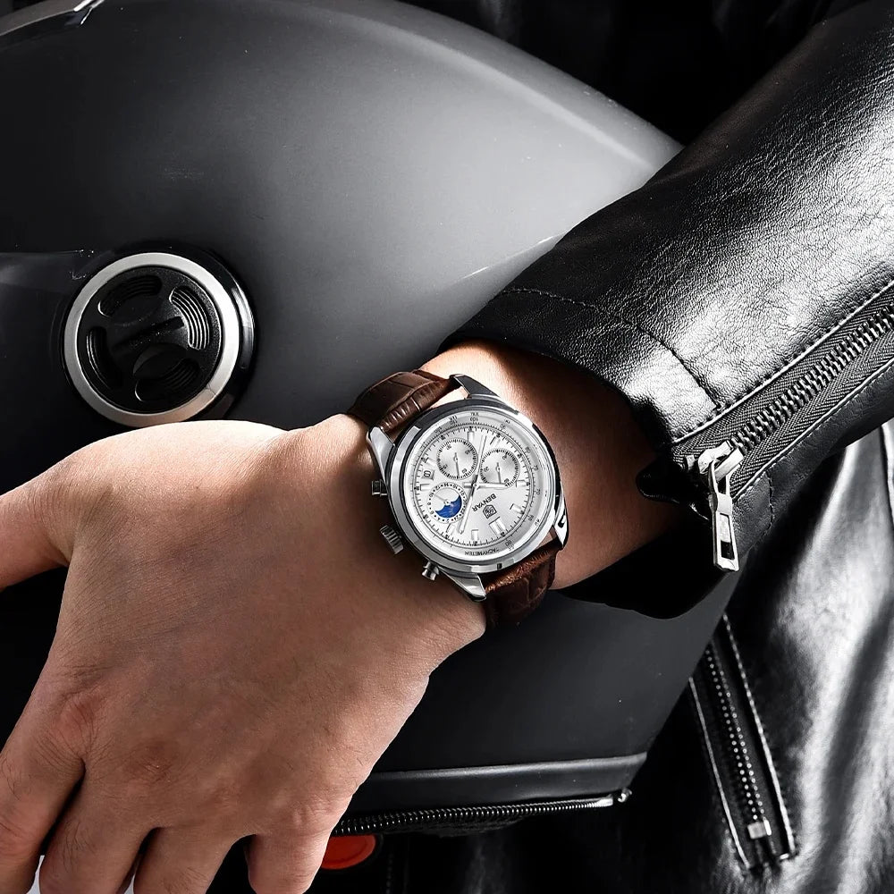 BENYAR BY-5193 New Men Watch 5ATM Waterproof