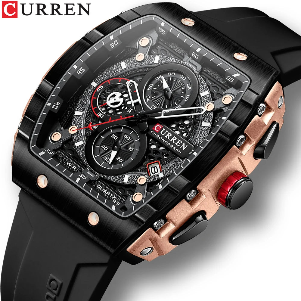 CURREN 8442 Top Brand  Watches Luxury Waterproof