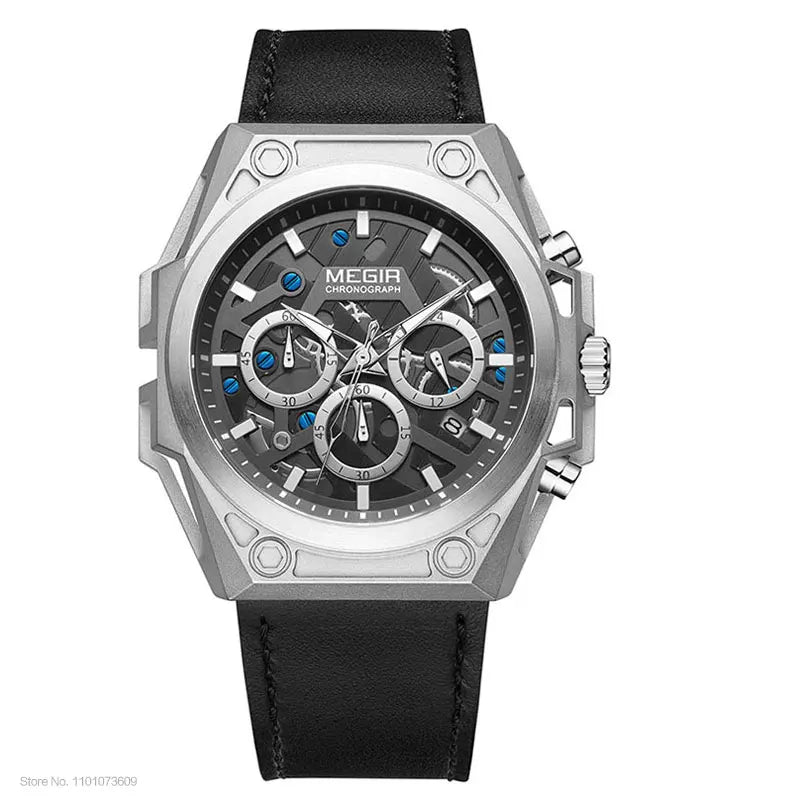 MEGIR MN4220G Watch Men Watches Fashion Waterproof Chronograph