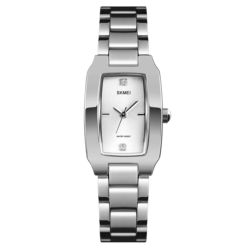 SKMEI 1400 Silver Luxury Quartz Waterproof