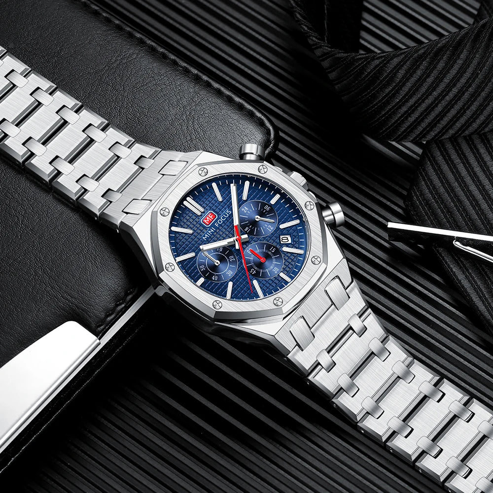 MINI FOCUS 0609G Top Brand Luxury Fashion Quartz Watch for Men
