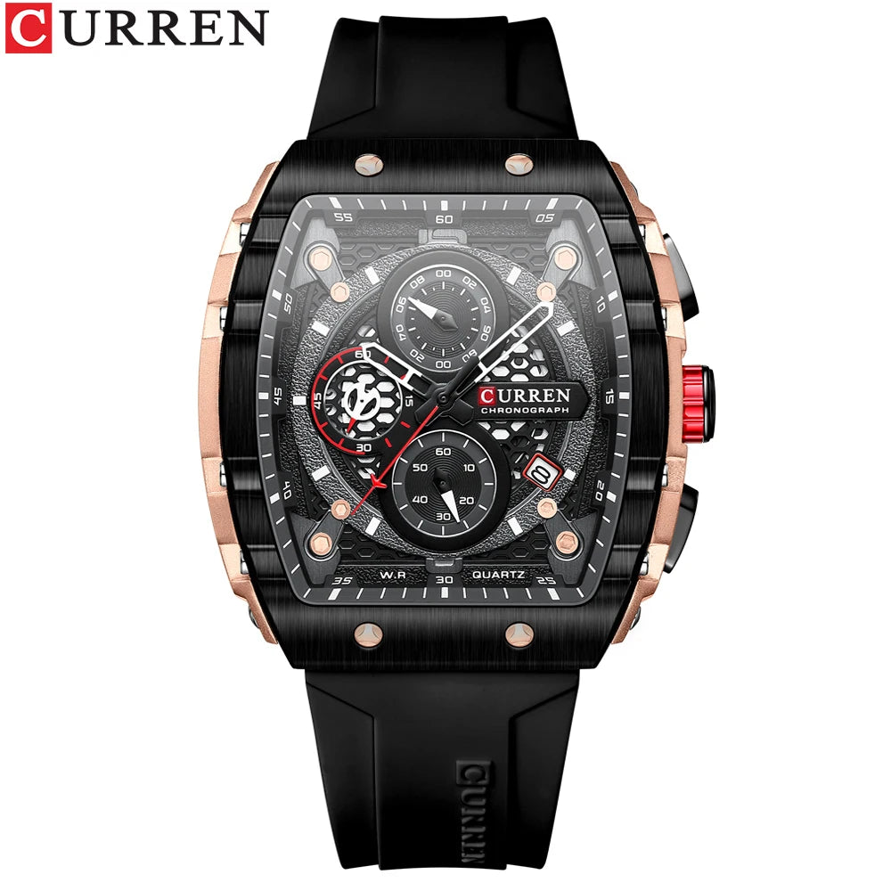 CURREN 8442 Top Brand  Watches Luxury Waterproof