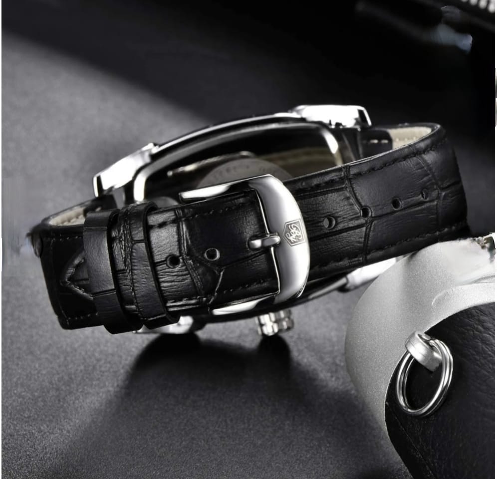 BENYAR BY5114 Watches Men Luxury Leather Waterproof