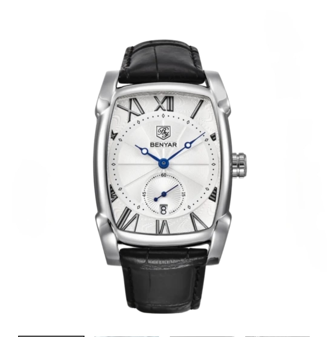 BENYAR BY5114 Watches Men Luxury Leather Waterproof